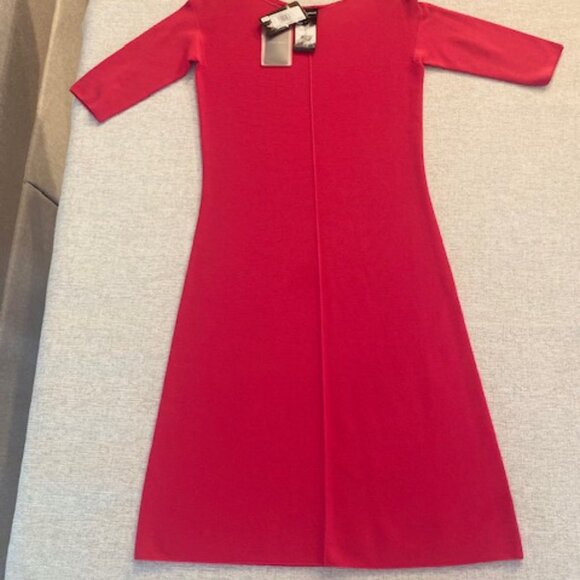 Pink Giorgio Armani Knit Dress - Picture 5 of 15